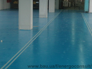 Промышленные полы на паркинге в Киеве &mdash; Энерго Инжиниринг